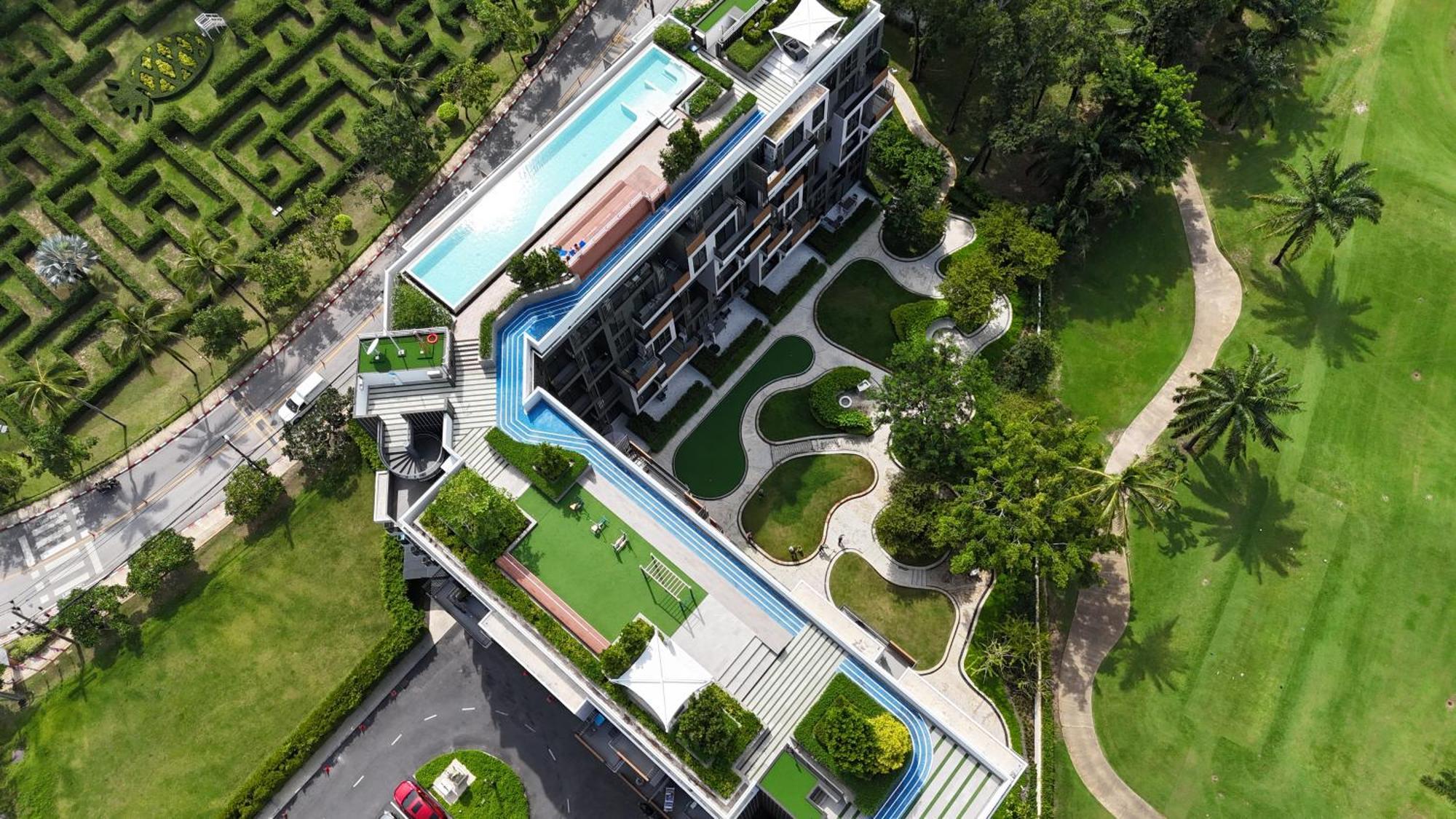 Sky Park Laguna 1Bdr Lake View Thalang Luaran gambar