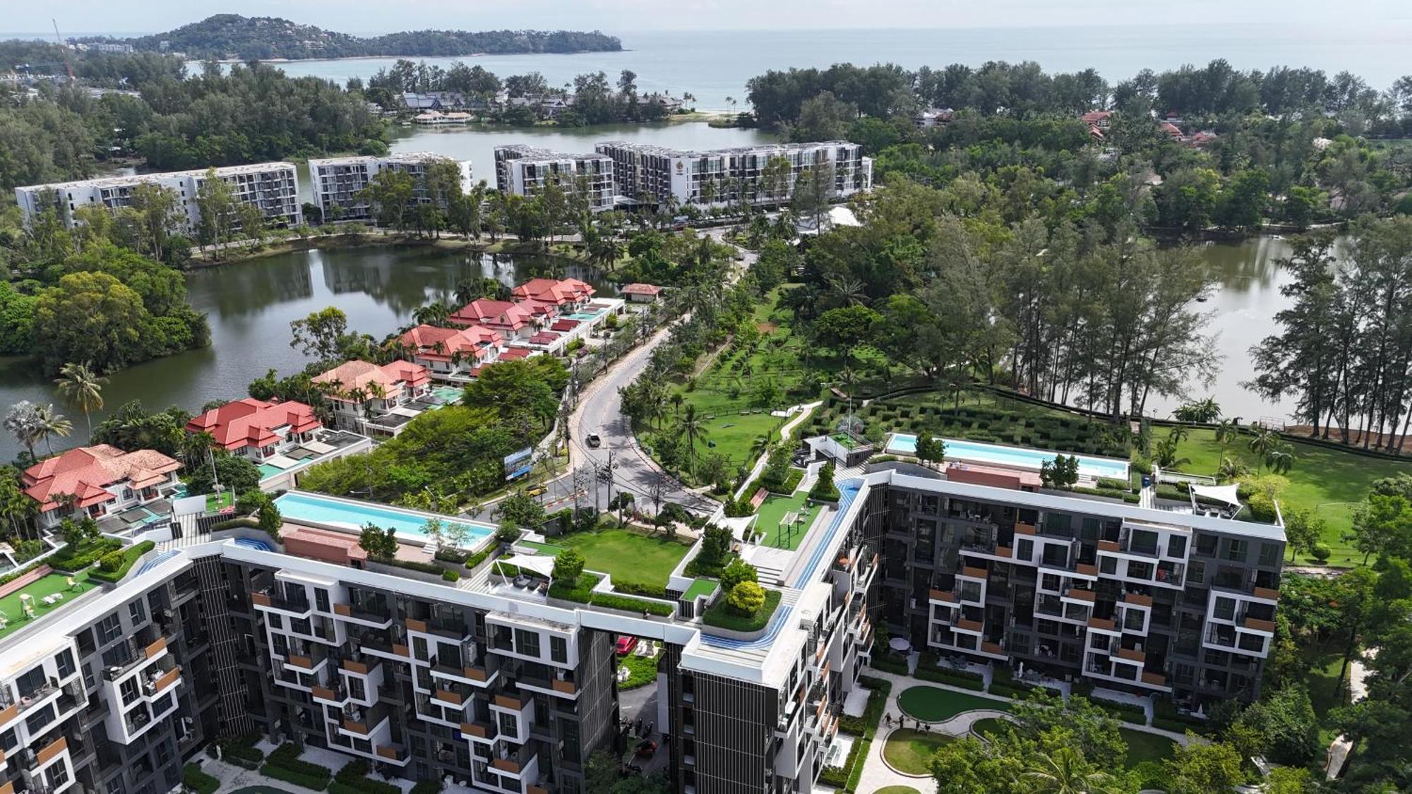 Sky Park Laguna 1Bdr Lake View Thalang Luaran gambar