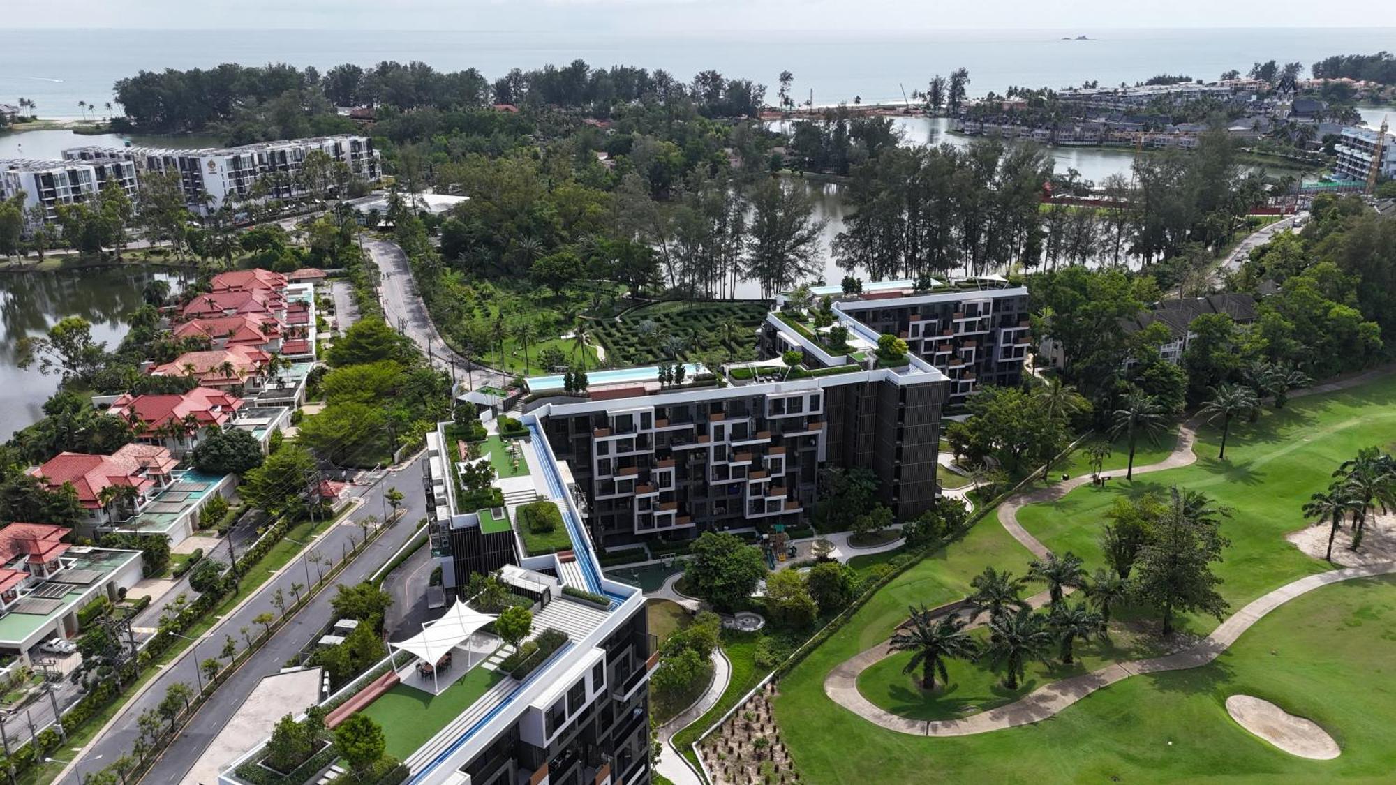 Sky Park Laguna 1Bdr Lake View Thalang Luaran gambar